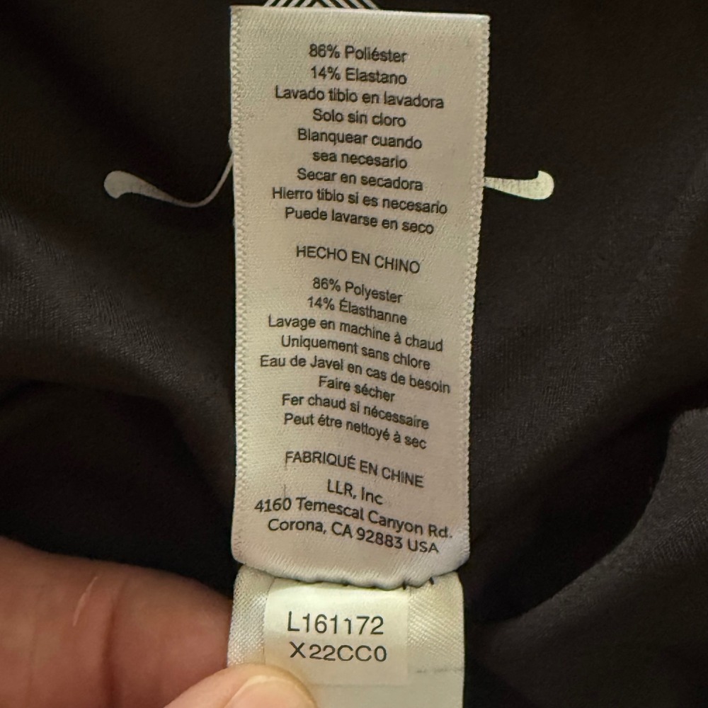 Lularoe Rise Unbeatable Athletic Skort Running Workout Shorts back Pocket 2X - Picture 6 of 7